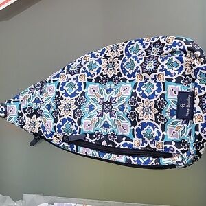 NWT Vera Bradley Sling Backpack Lisbon Medallion Cool Travel